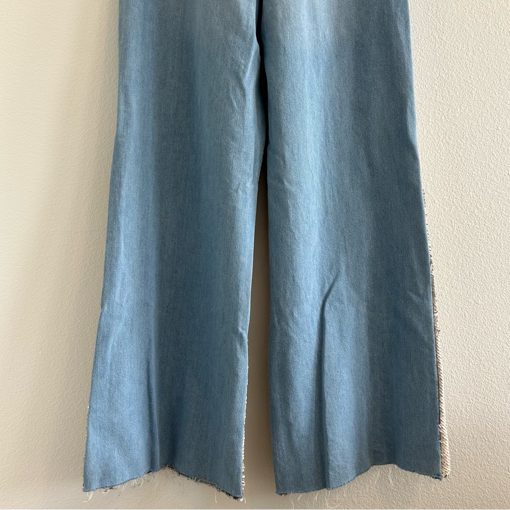 Pilcro Sequin High-Rise Wide-Leg Skater Jeans - Picture 7 of 9